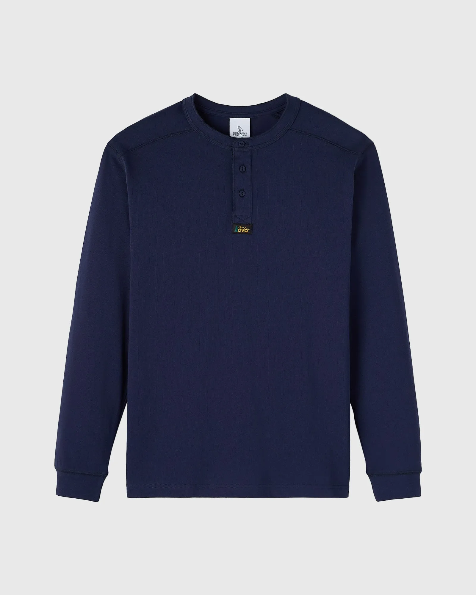Outdoors Long-Sleeve Henley sold by OVO