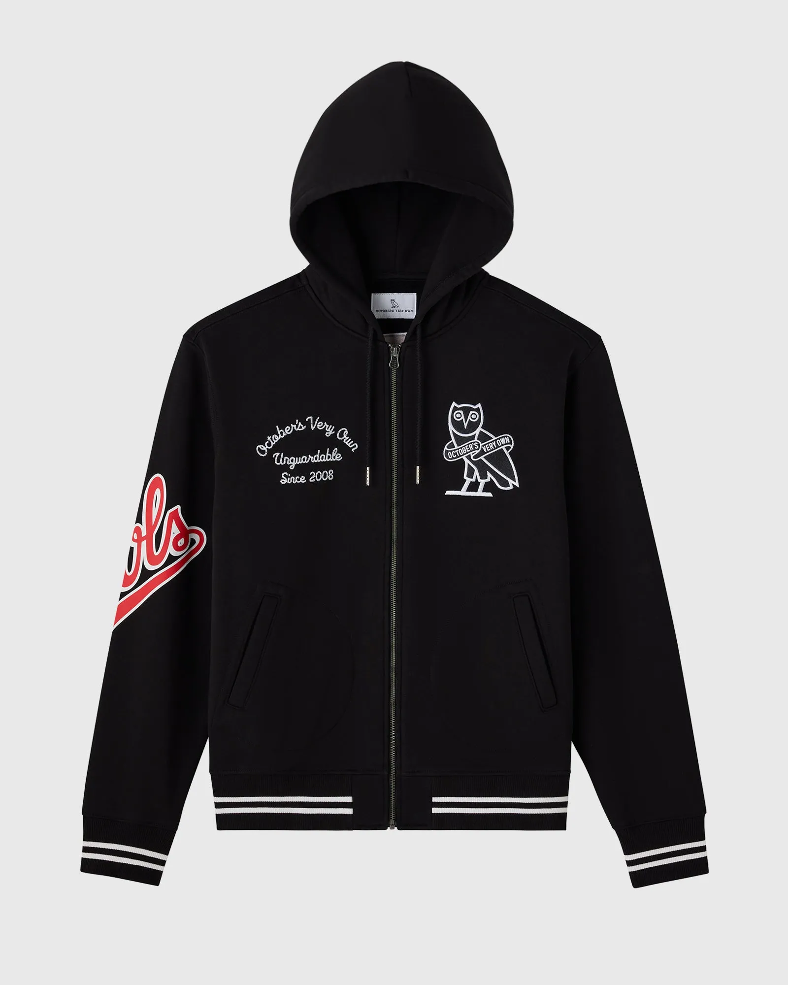 Owls Varsity Full-Zip Hoodie sold by OVO