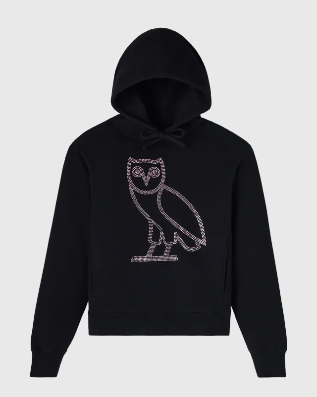 Rhinestone Icon Hoodie sold by OVO