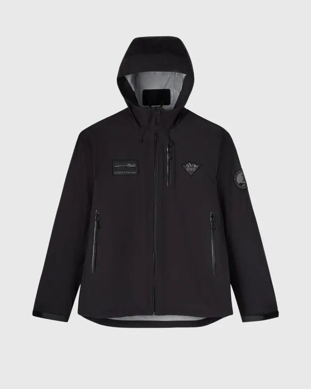 Tri-Badge Hiking Shell sold by OVO