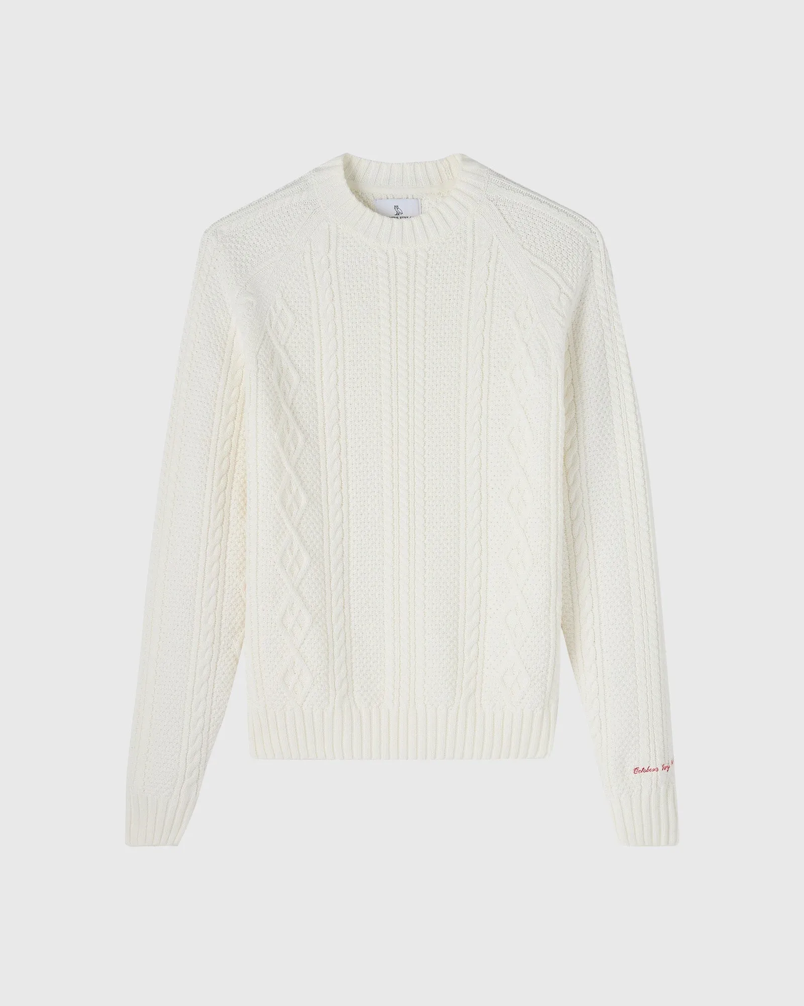 Cable Knit Sweater - White sold by OVO