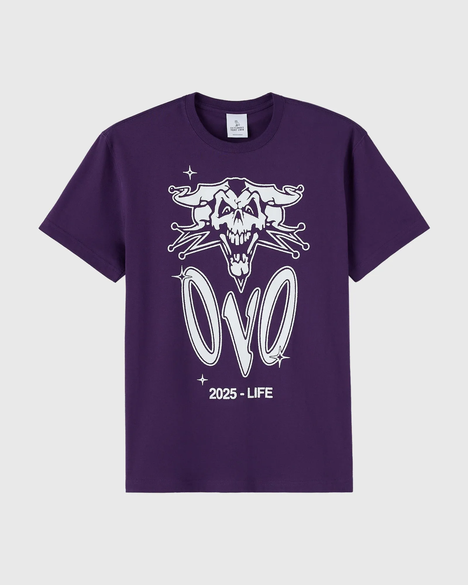 Jester Tee - Jewel Purple sold by OVO