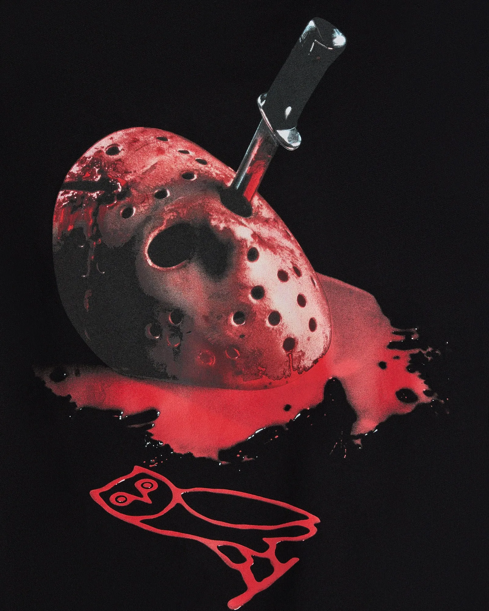 Friday the 13th Mask Hoodie - Black sold by OVO product image thumbnail 3