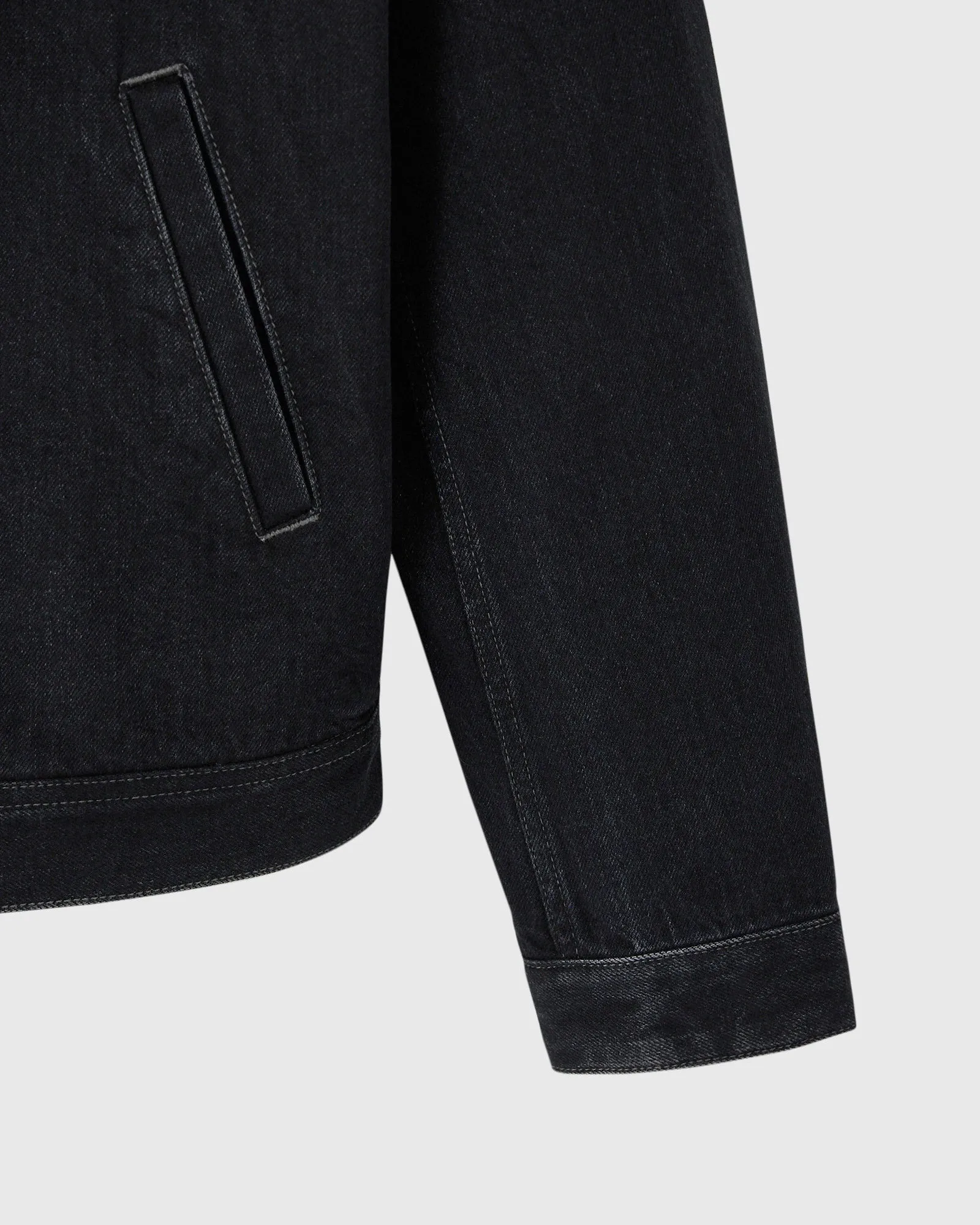 Friday the 13th Denim Slasher Jacket - Black Rigid sold by OVO product image thumbnail 5