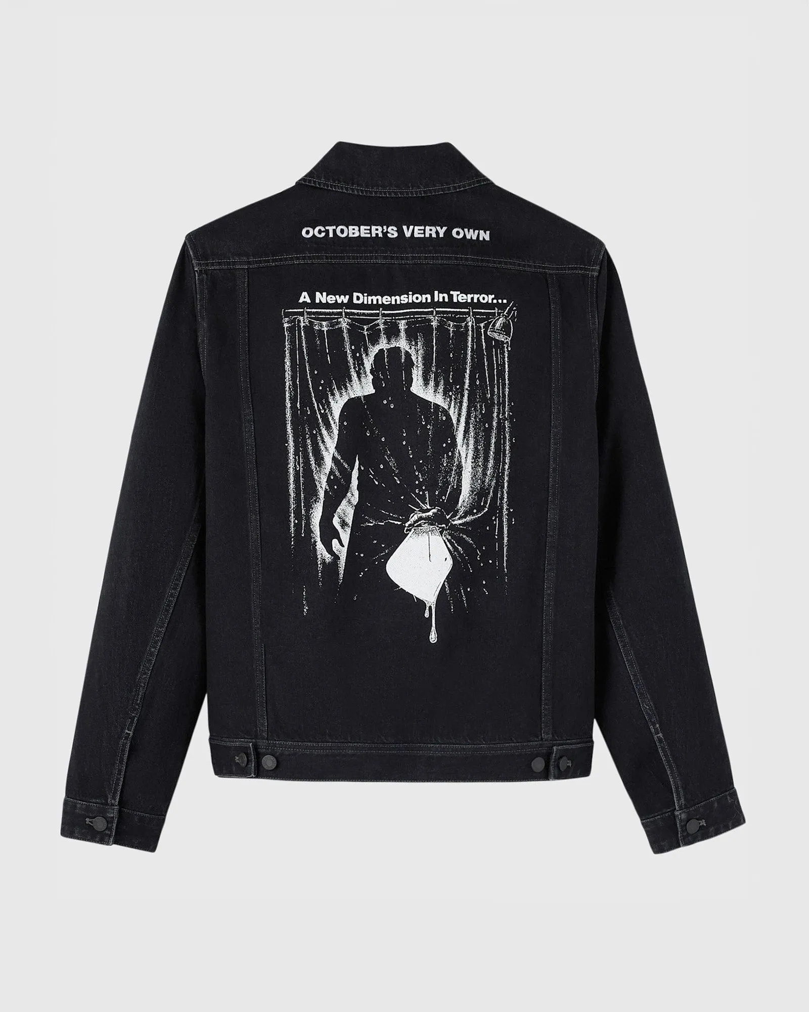 Friday the 13th Denim Slasher Jacket - Black Rigid sold by OVO product image thumbnail 2