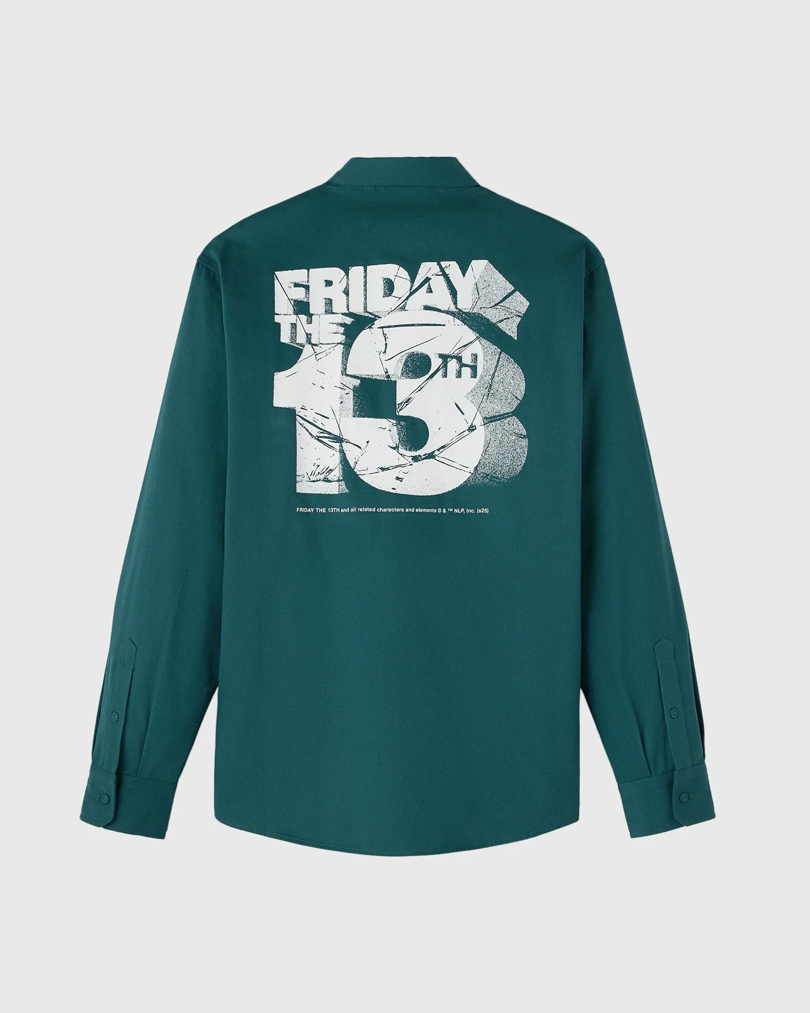 Friday the 13th 3D Work Shirt - Green sold by OVO product image thumbnail 2