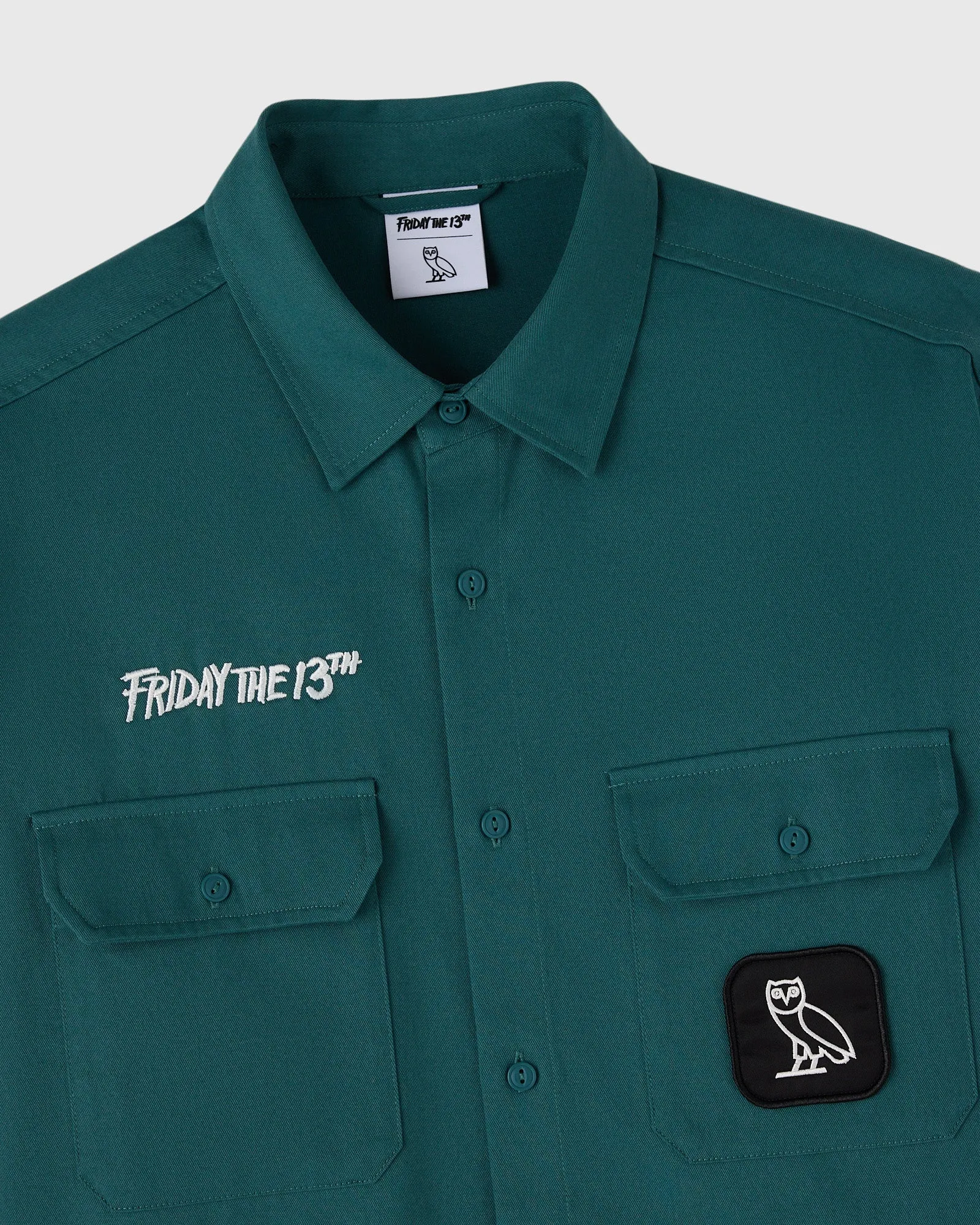 Friday the 13th 3D Work Shirt - Green sold by OVO product image thumbnail 3