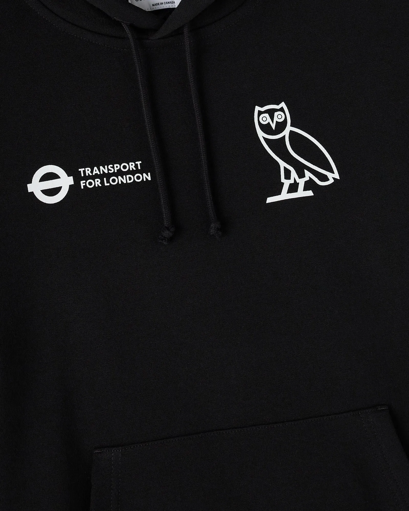 Night Tube Hoodie - Black sold by OVO product image thumbnail 3