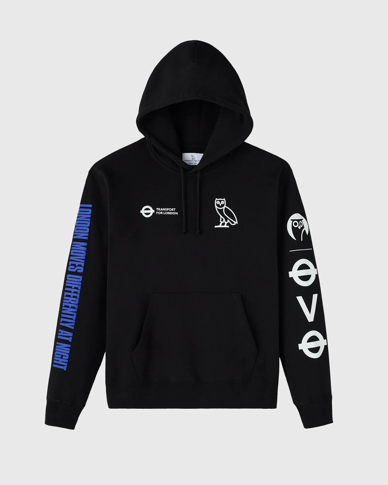 Night Tube Hoodie - Black sold by OVO