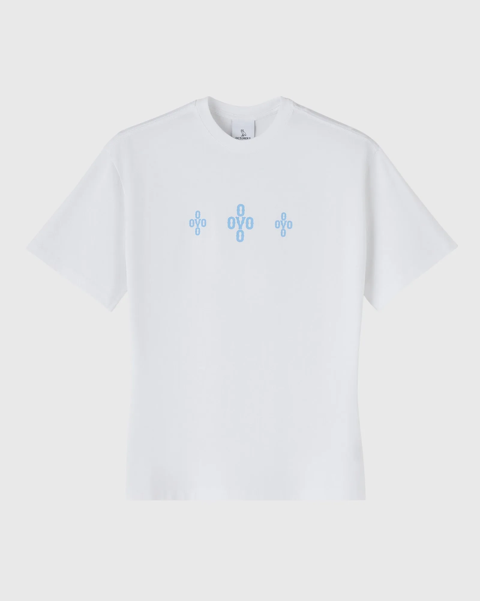 Triple Monogram Boyfriend Tee - White sold by OVO