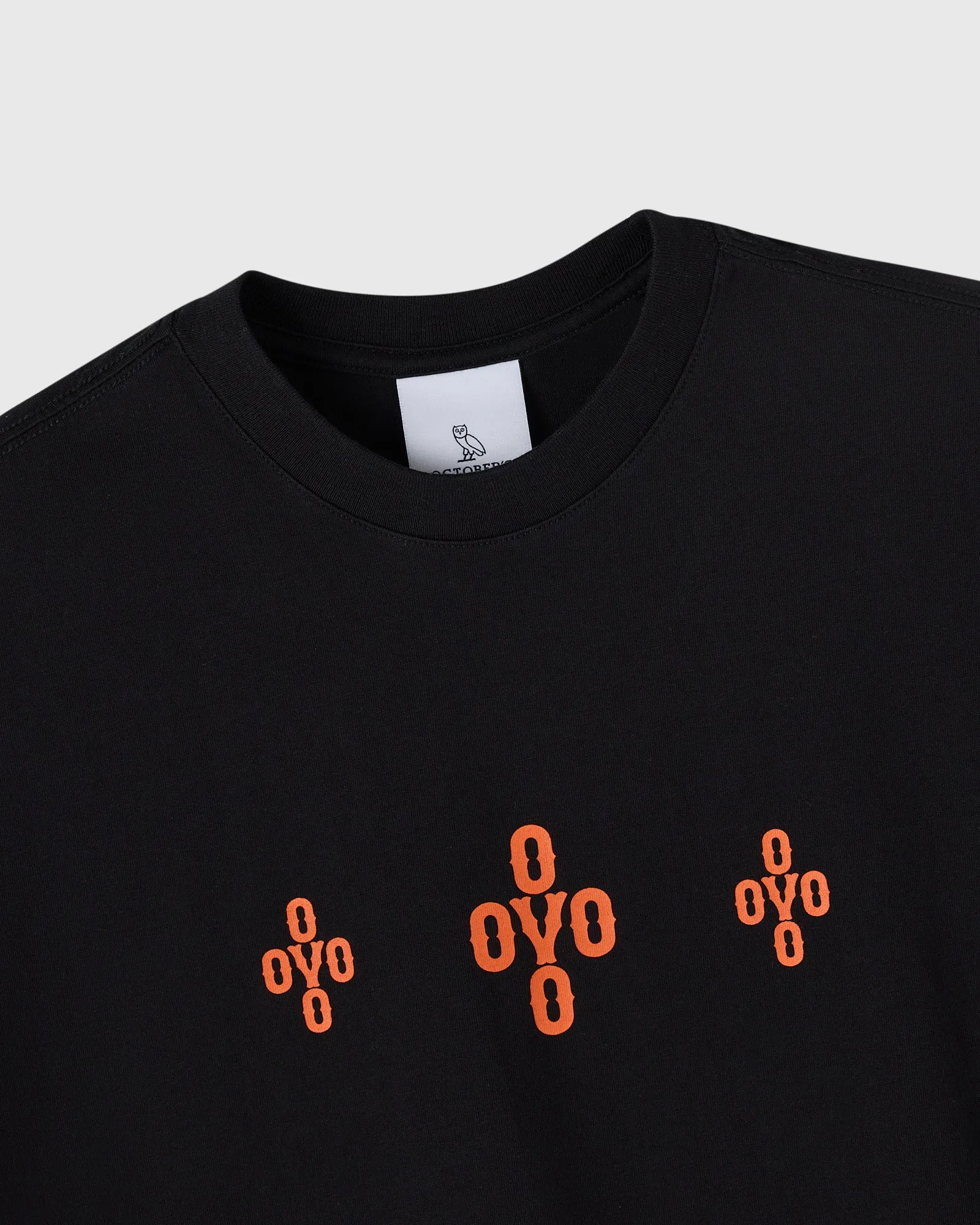 Triple Monogram Boyfriend Tee - Black sold by OVO product image thumbnail 2