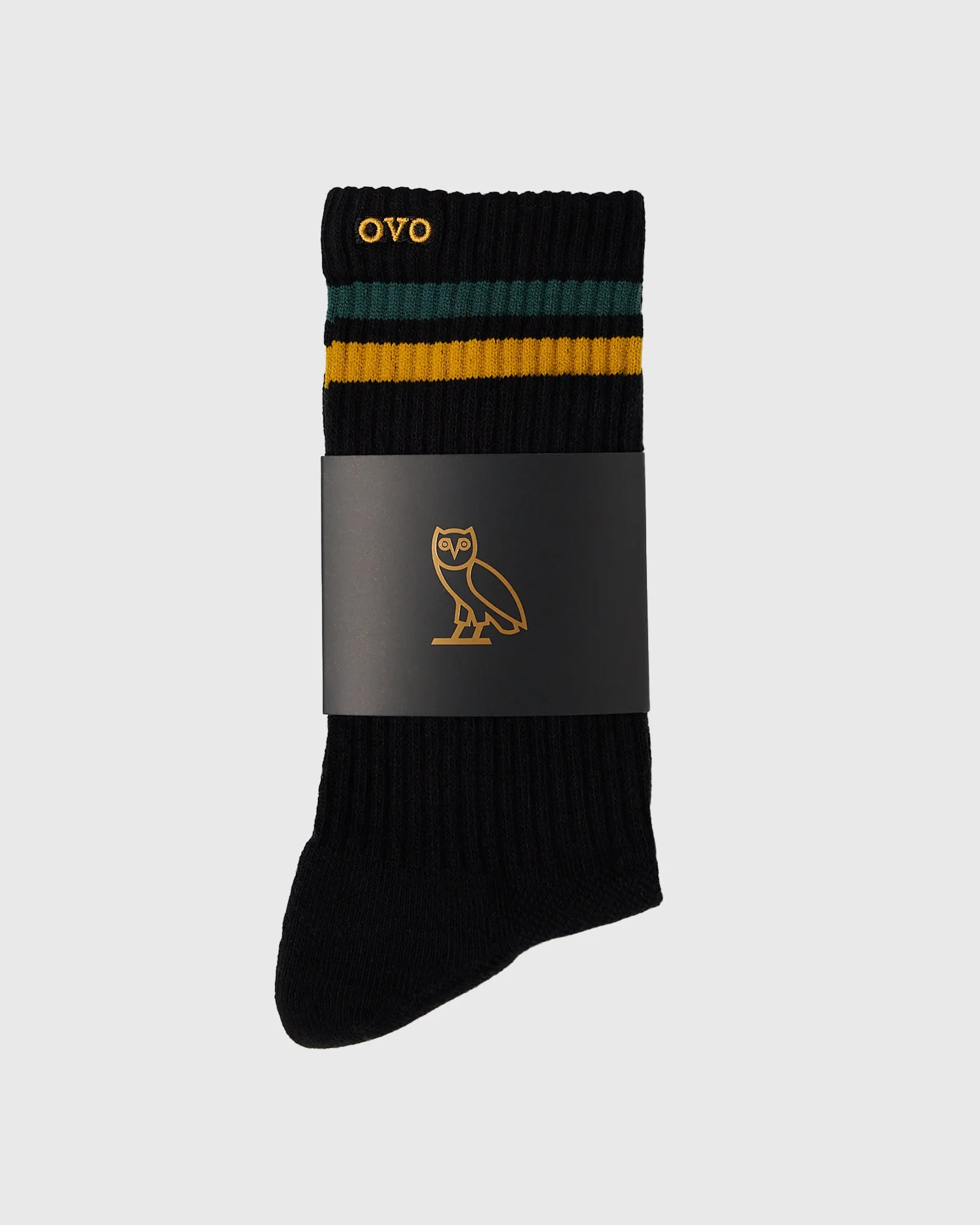 Heritage Socks - Black sold by OVO