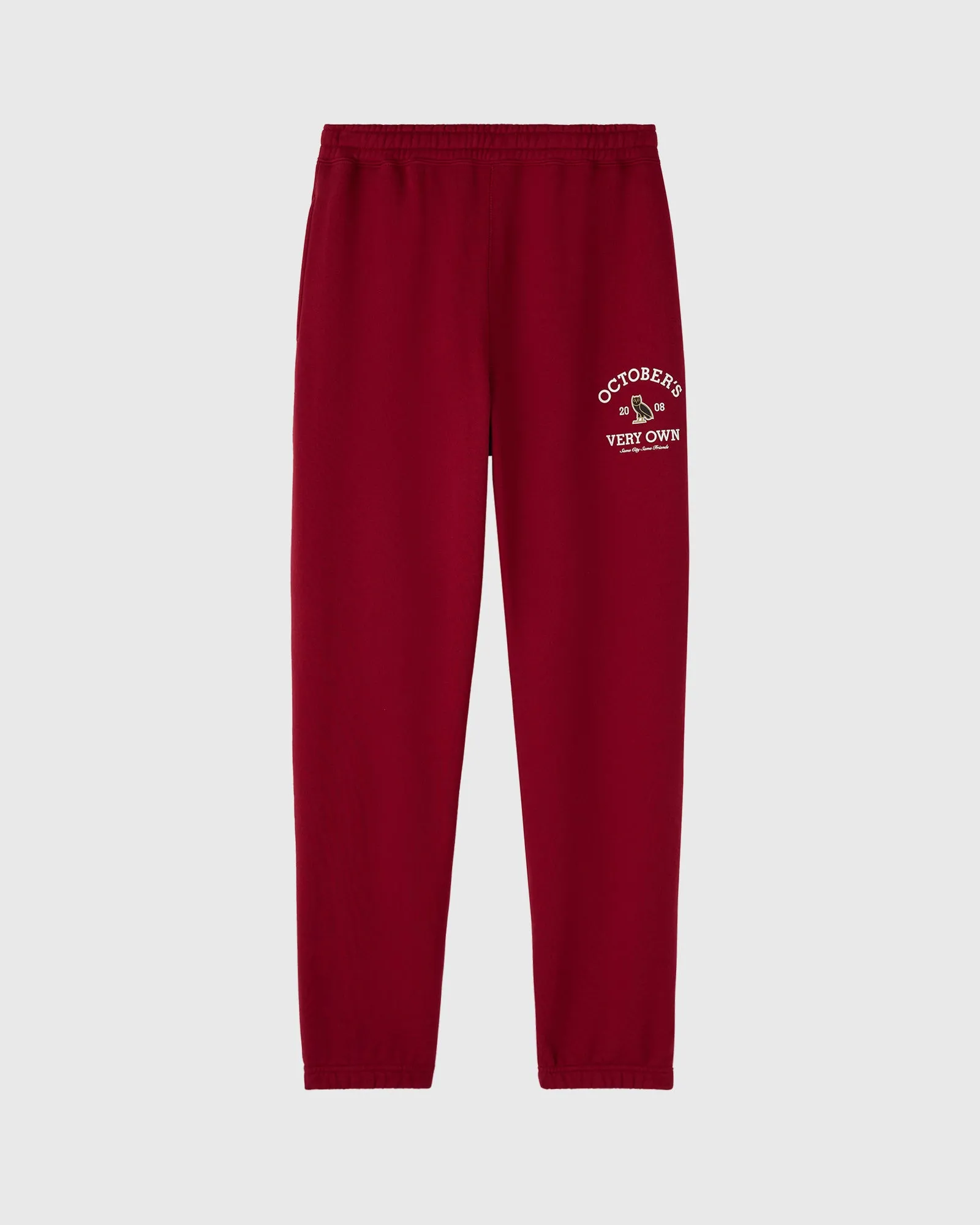 Collegiate Sweatpant - Deep Red sold by OVO