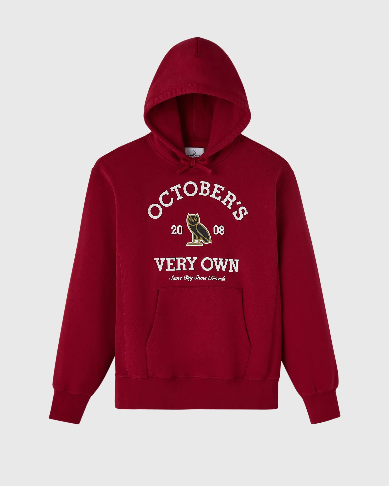 Collegiate Hoodie - Deep Red sold by OVO