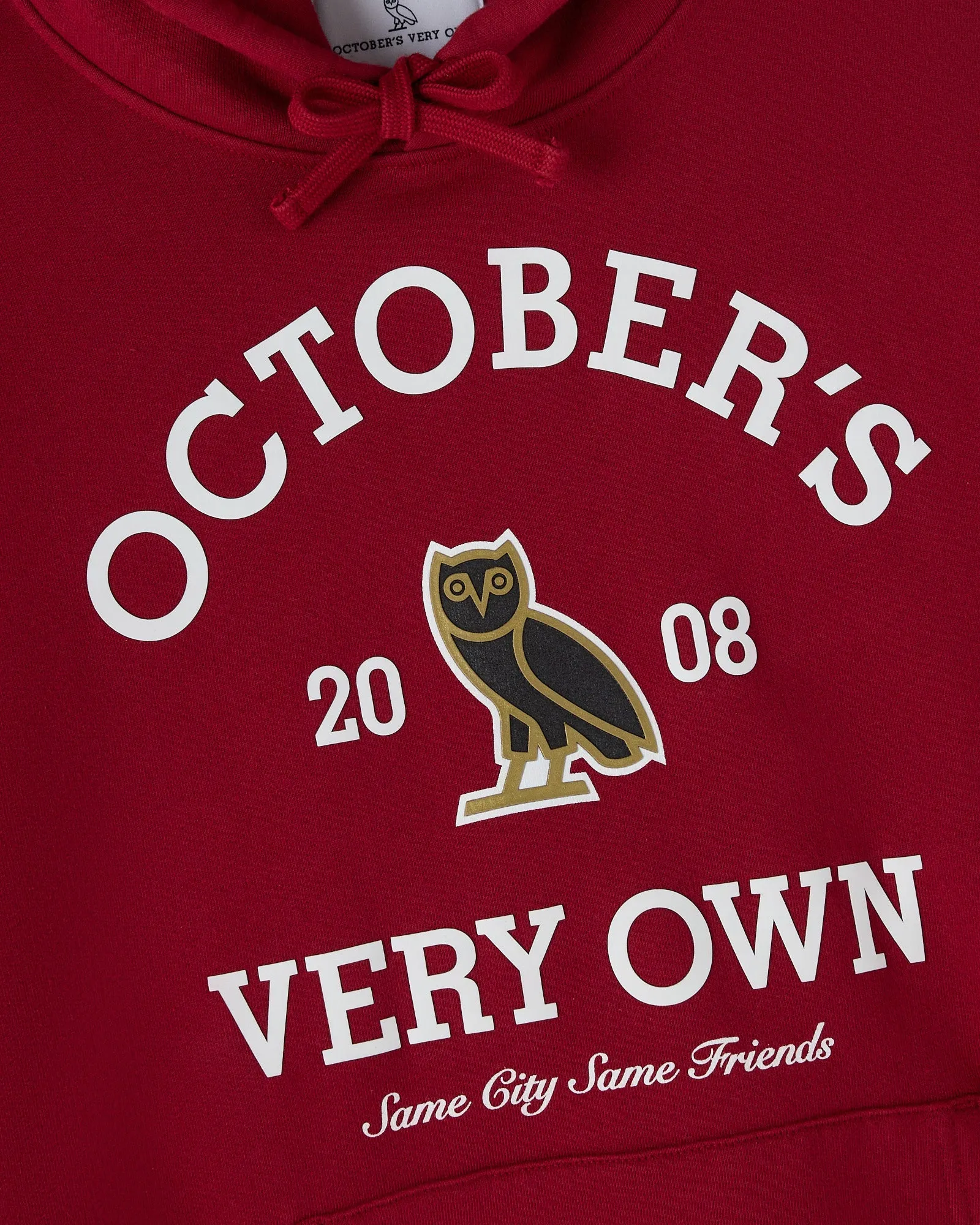 Collegiate Hoodie - Deep Red sold by OVO product image thumbnail 2