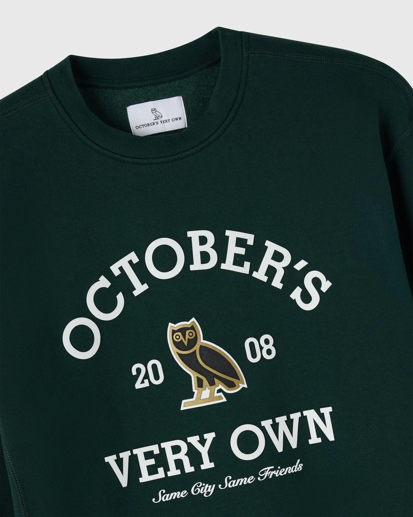 Collegiate Crewneck - Midnight Green sold by OVO product image thumbnail 2