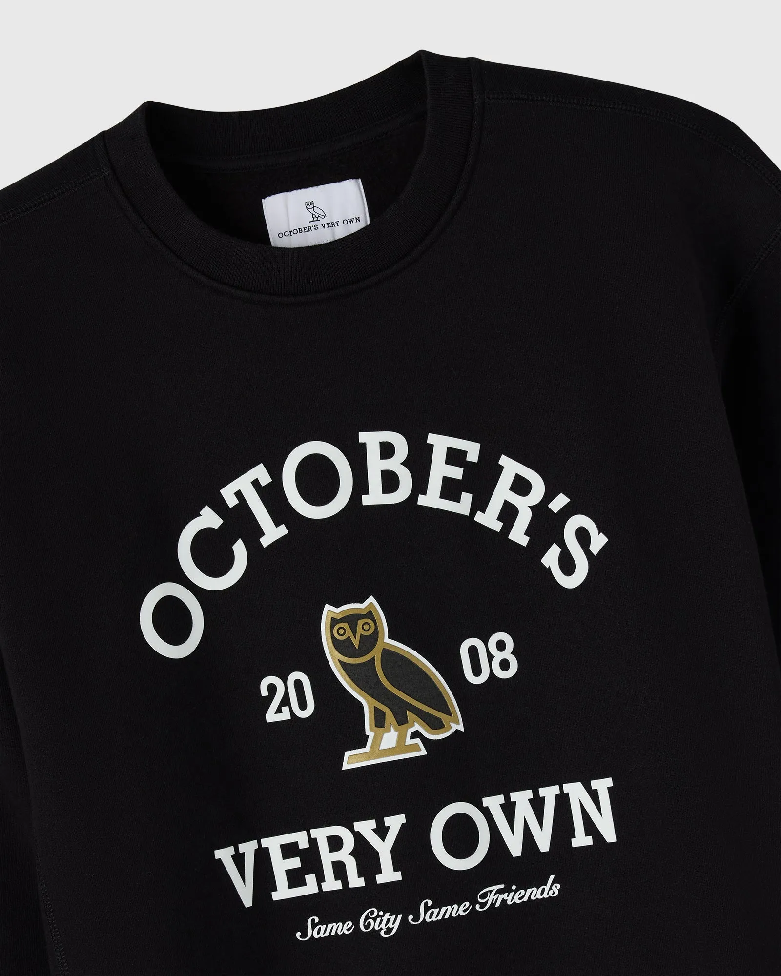 Collegiate Crewneck - Black sold by OVO product image thumbnail 2