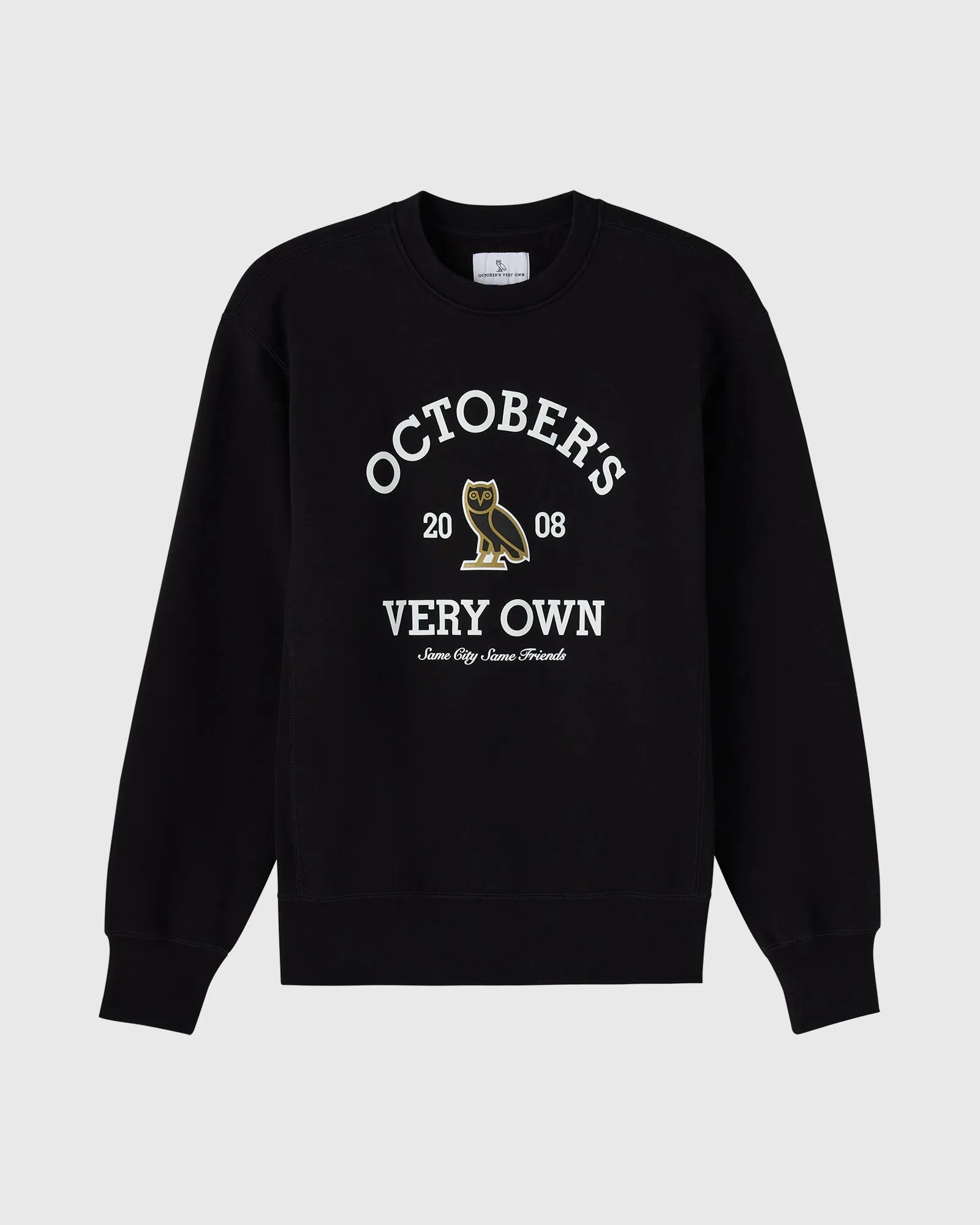 Collegiate Crewneck - Black sold by OVO