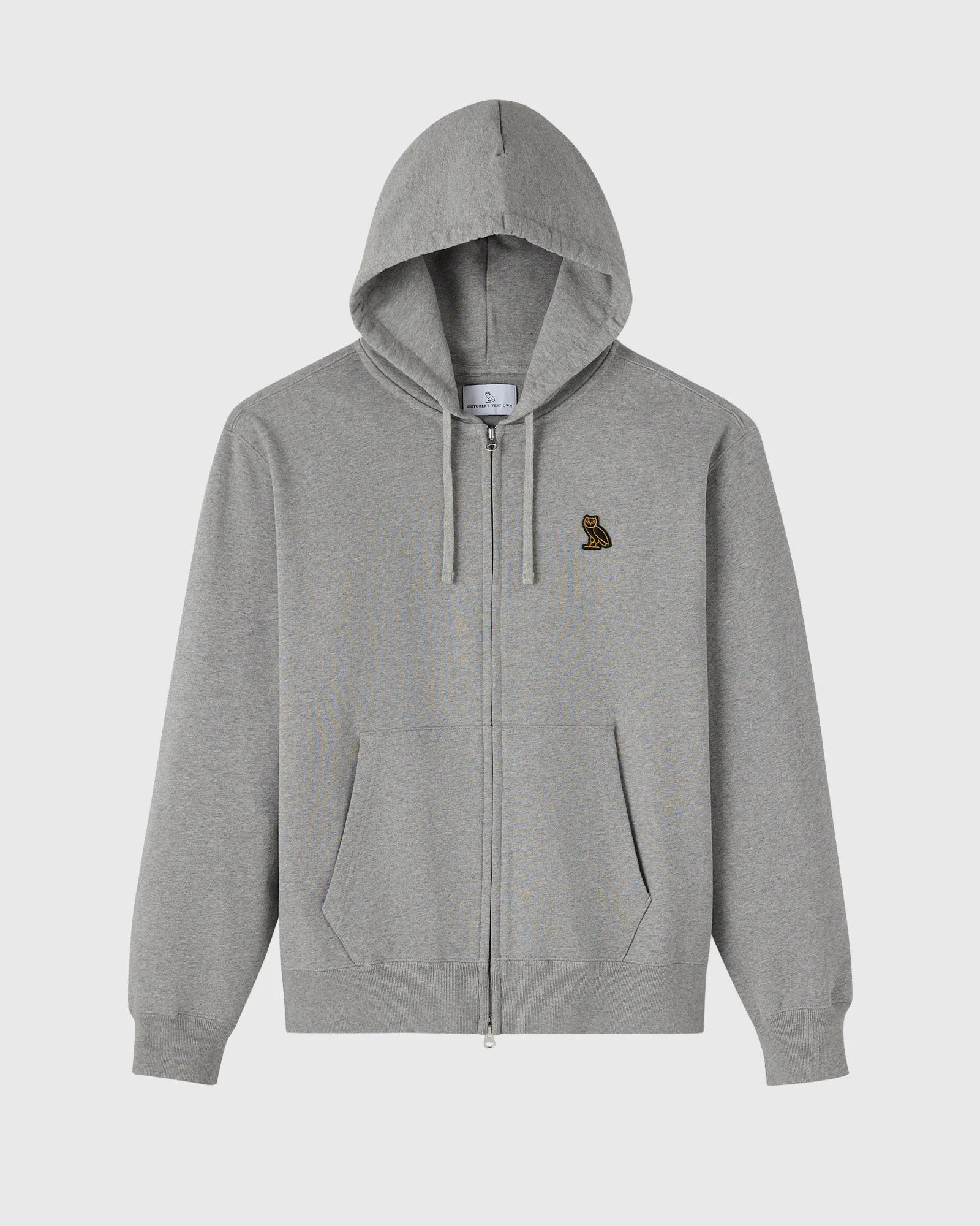 Classic Full-Zip Hoodie - Heather Grey sold by OVO