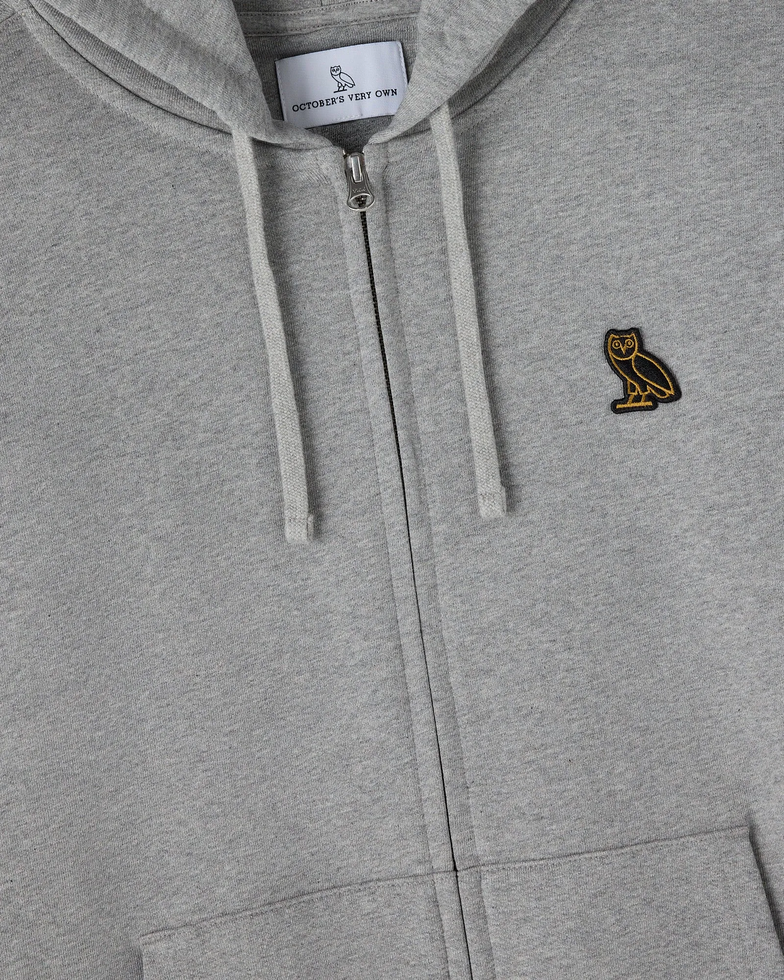 Classic Full-Zip Hoodie - Heather Grey sold by OVO product image thumbnail 2