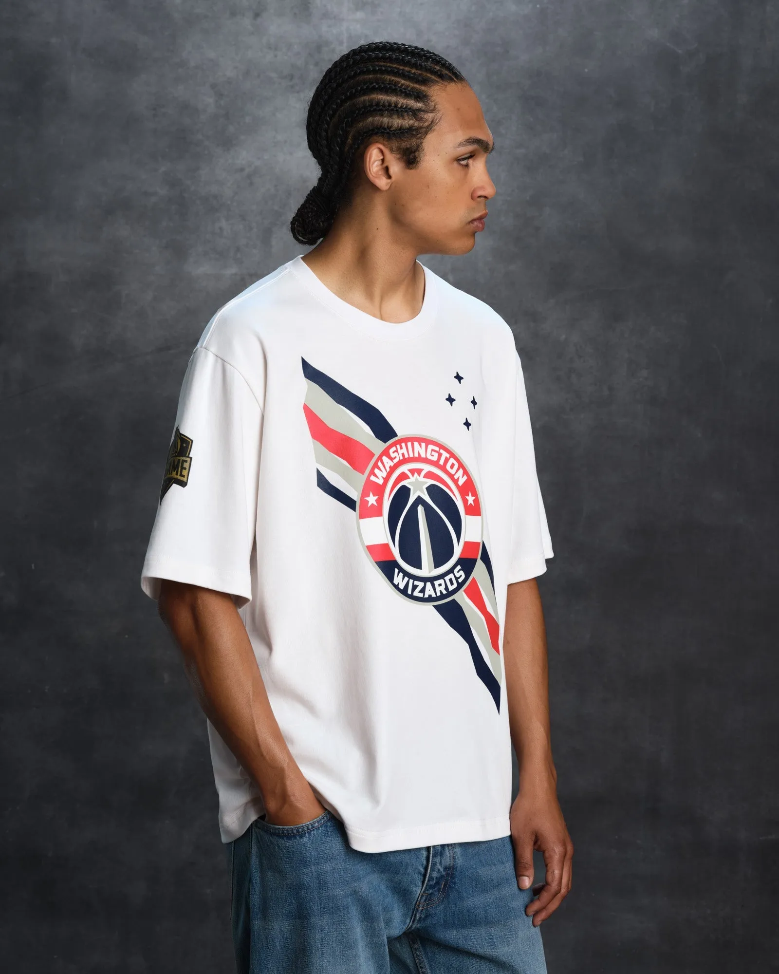 NBA Washington Wizards Tee - White sold by OVO product image thumbnail 2