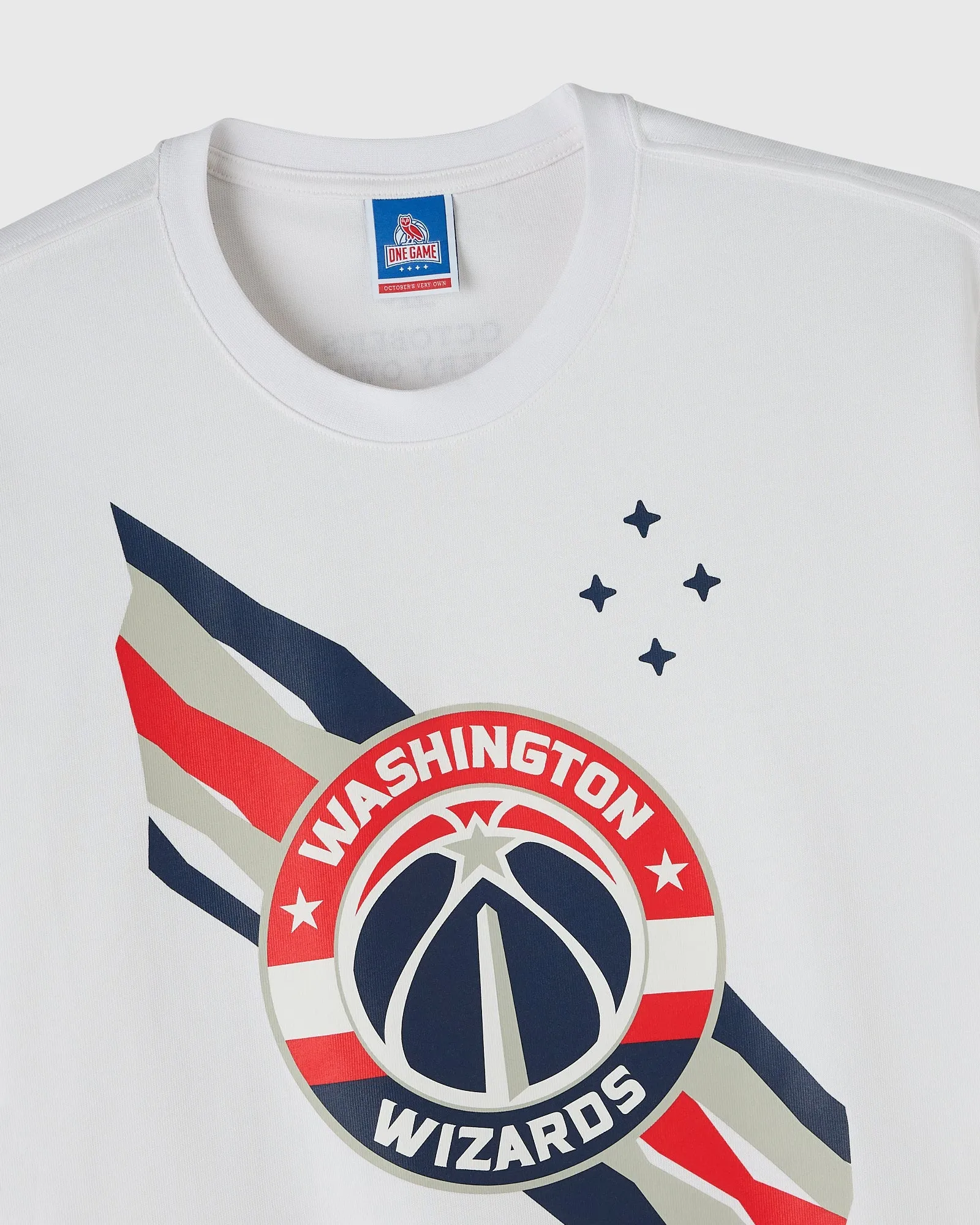 NBA Washington Wizards Tee - White sold by OVO product image thumbnail 3