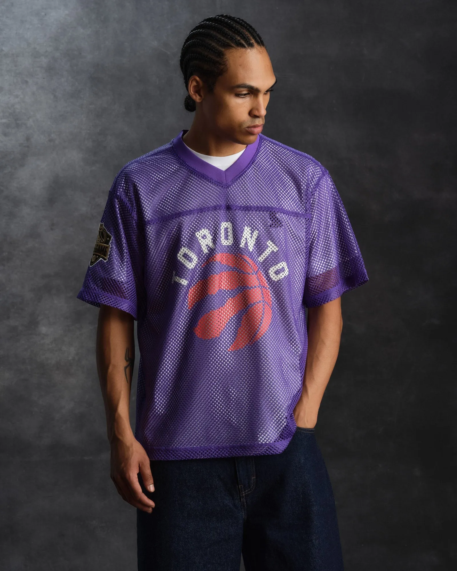 NBA Toronto Raptors Mesh Jersey - Purple sold by OVO product image thumbnail 2