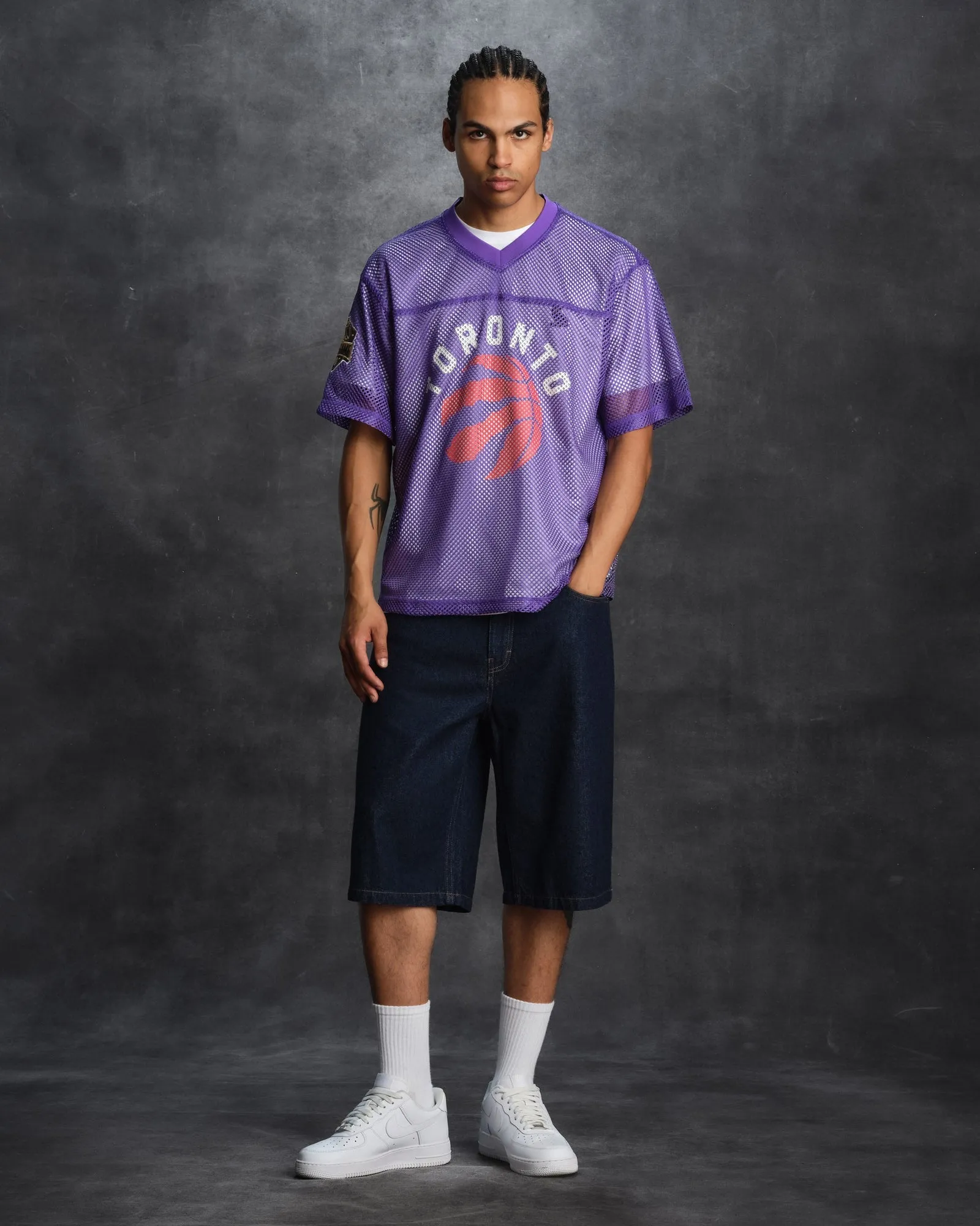 NBA Toronto Raptors Mesh Jersey - Purple sold by OVO product image thumbnail 4