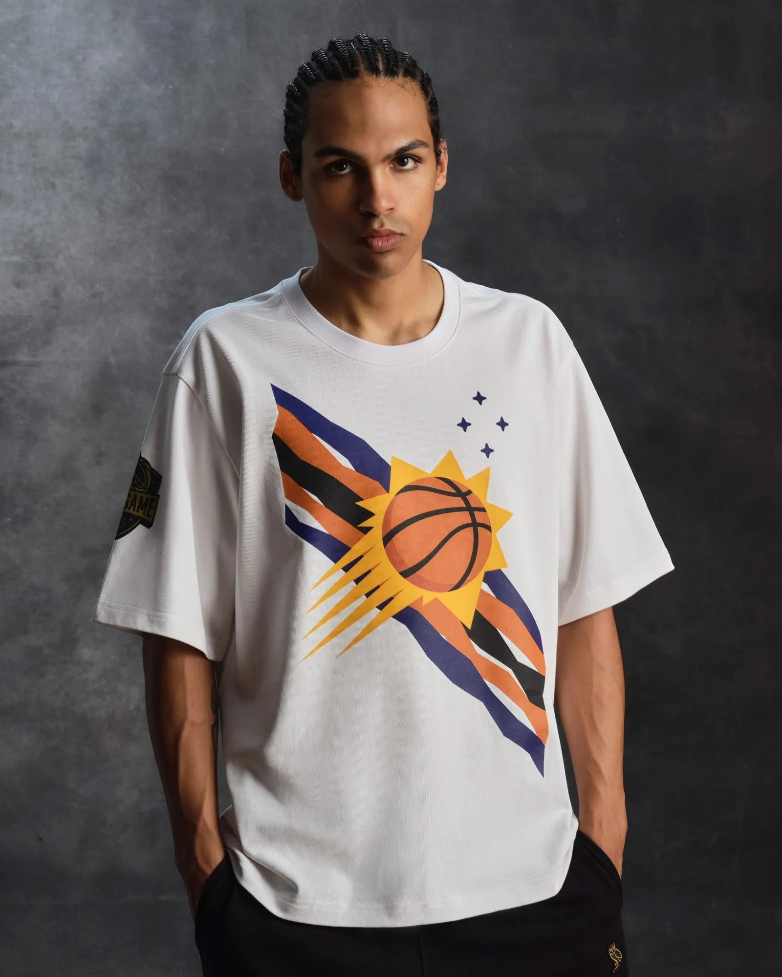 NBA Phoenix Suns Tee - White sold by OVO product image thumbnail 2
