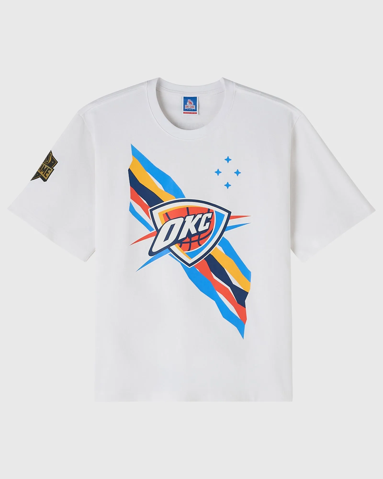 NBA Oklahoma City Thunder Tee - White sold by OVO