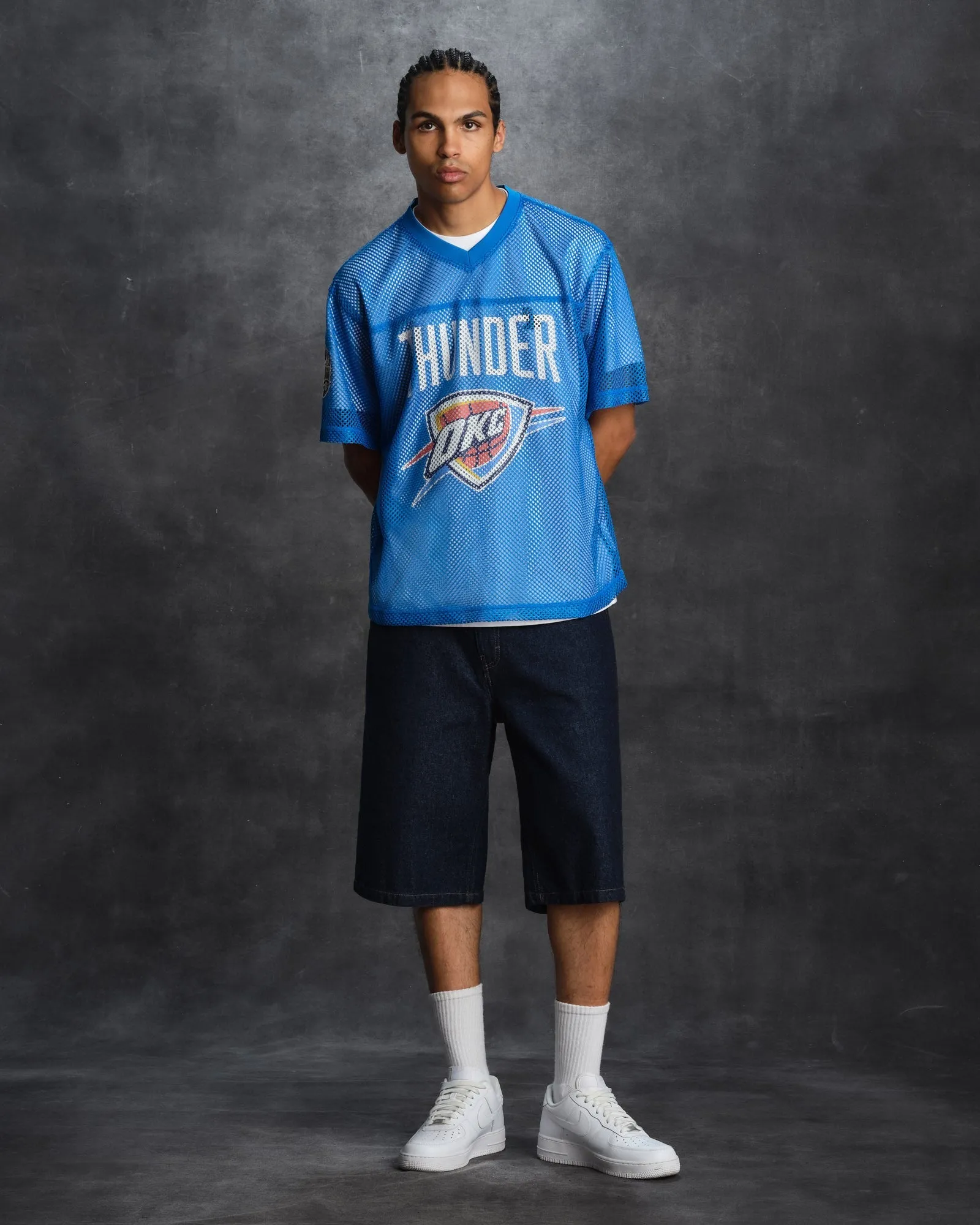 NBA Oklahoma City Thunder Mesh Jersey - Blue sold by OVO product image thumbnail 4