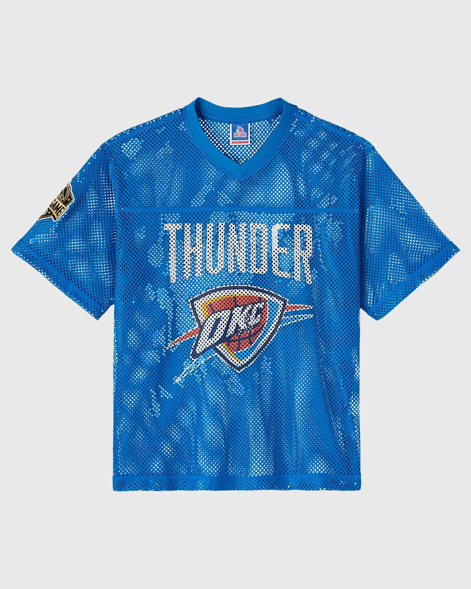 NBA Oklahoma City Thunder Mesh Jersey - Blue sold by OVO