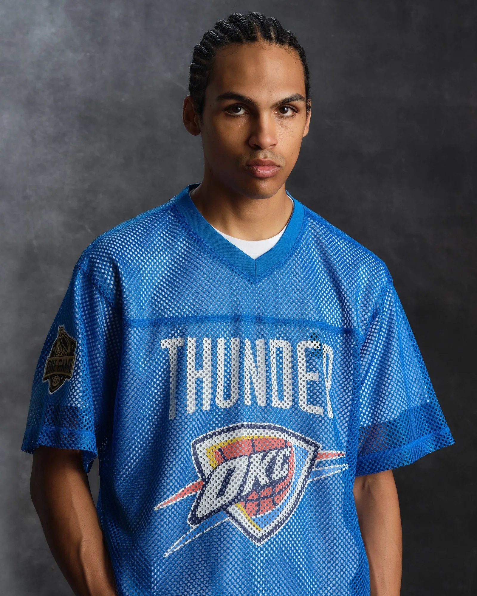 NBA Oklahoma City Thunder Mesh Jersey - Blue sold by OVO product image thumbnail 2