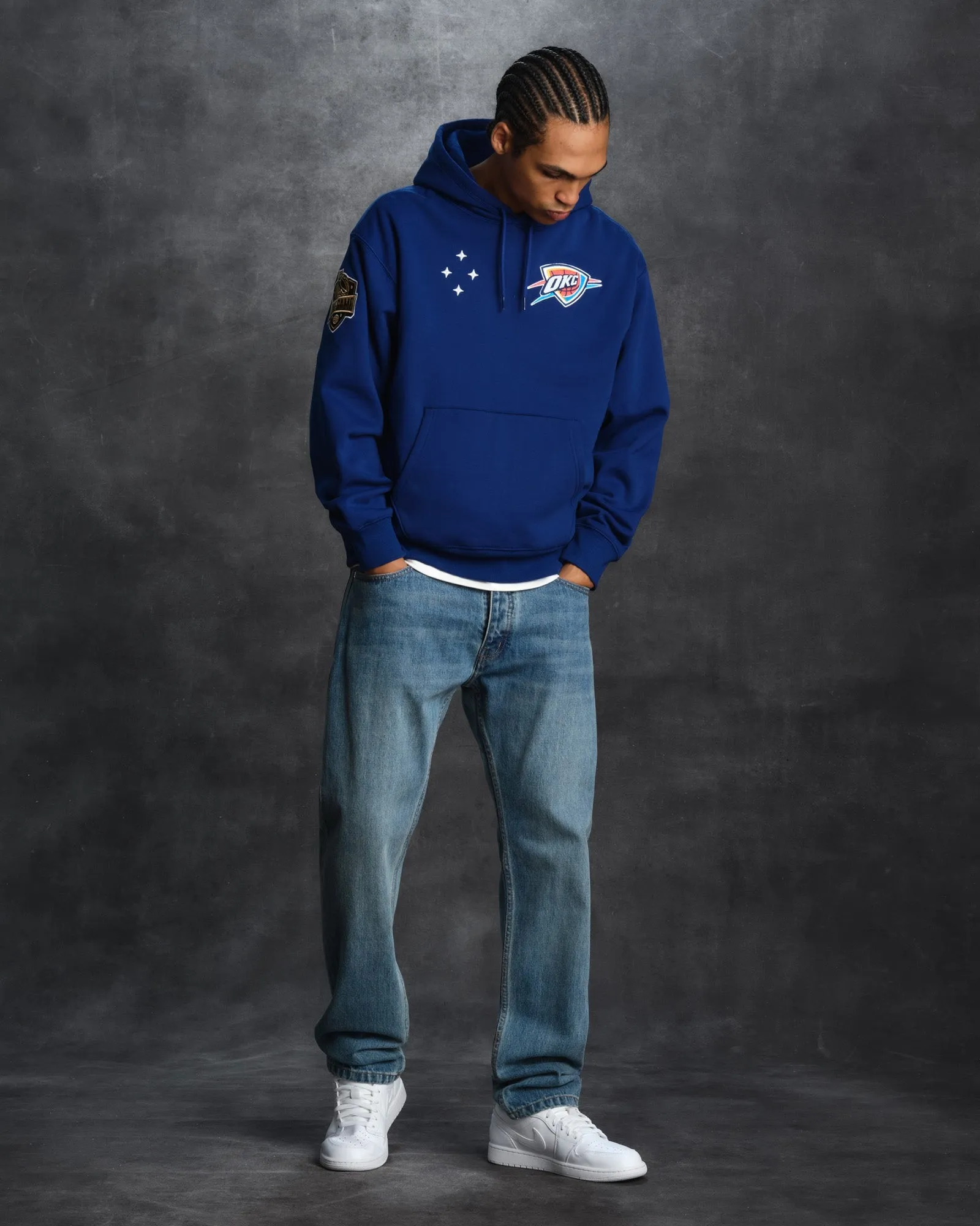 NBA Oklahoma City Thunder Hoodie - Navy sold by OVO product image thumbnail 4