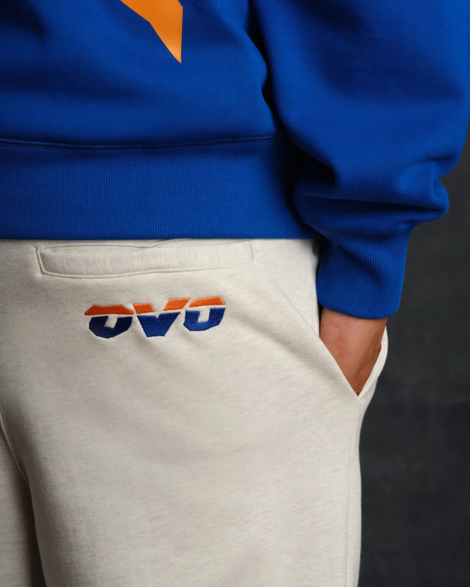 NBA New York Knicks Sweatpant - Pearl Grey sold by OVO product image thumbnail 3