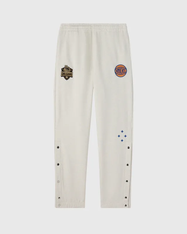 NBA New York Knicks Sweatpant - Pearl Grey sold by OVO