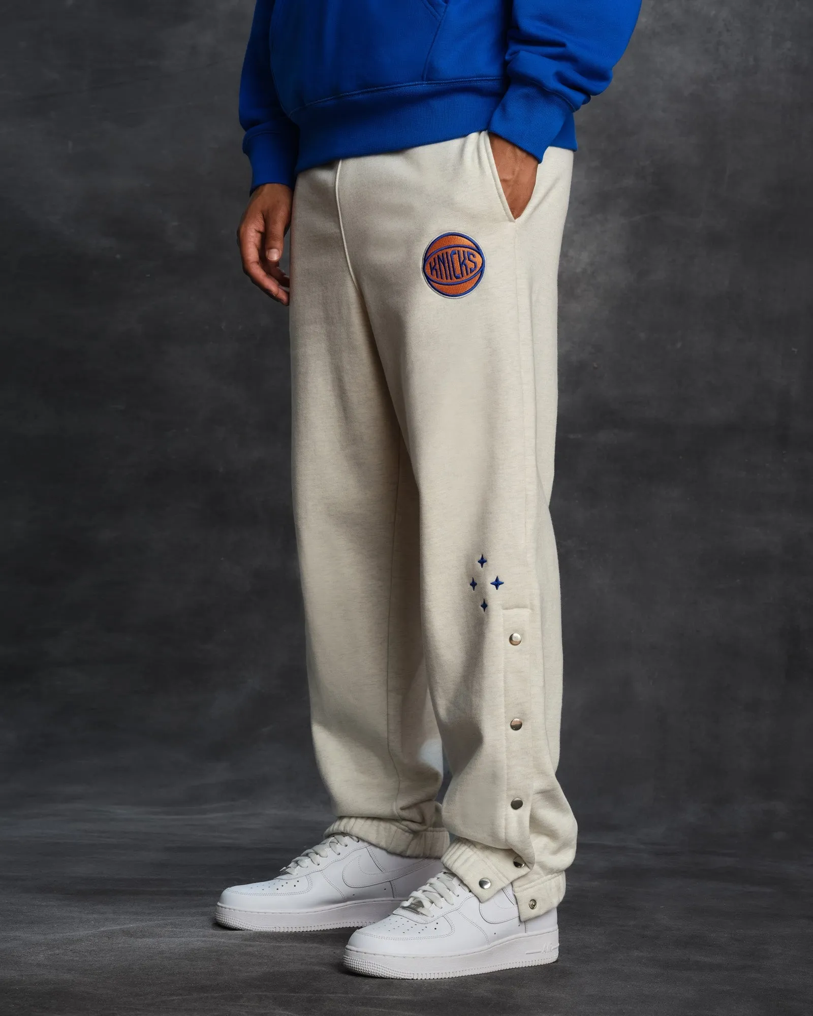 NBA New York Knicks Sweatpant - Pearl Grey sold by OVO product image thumbnail 2