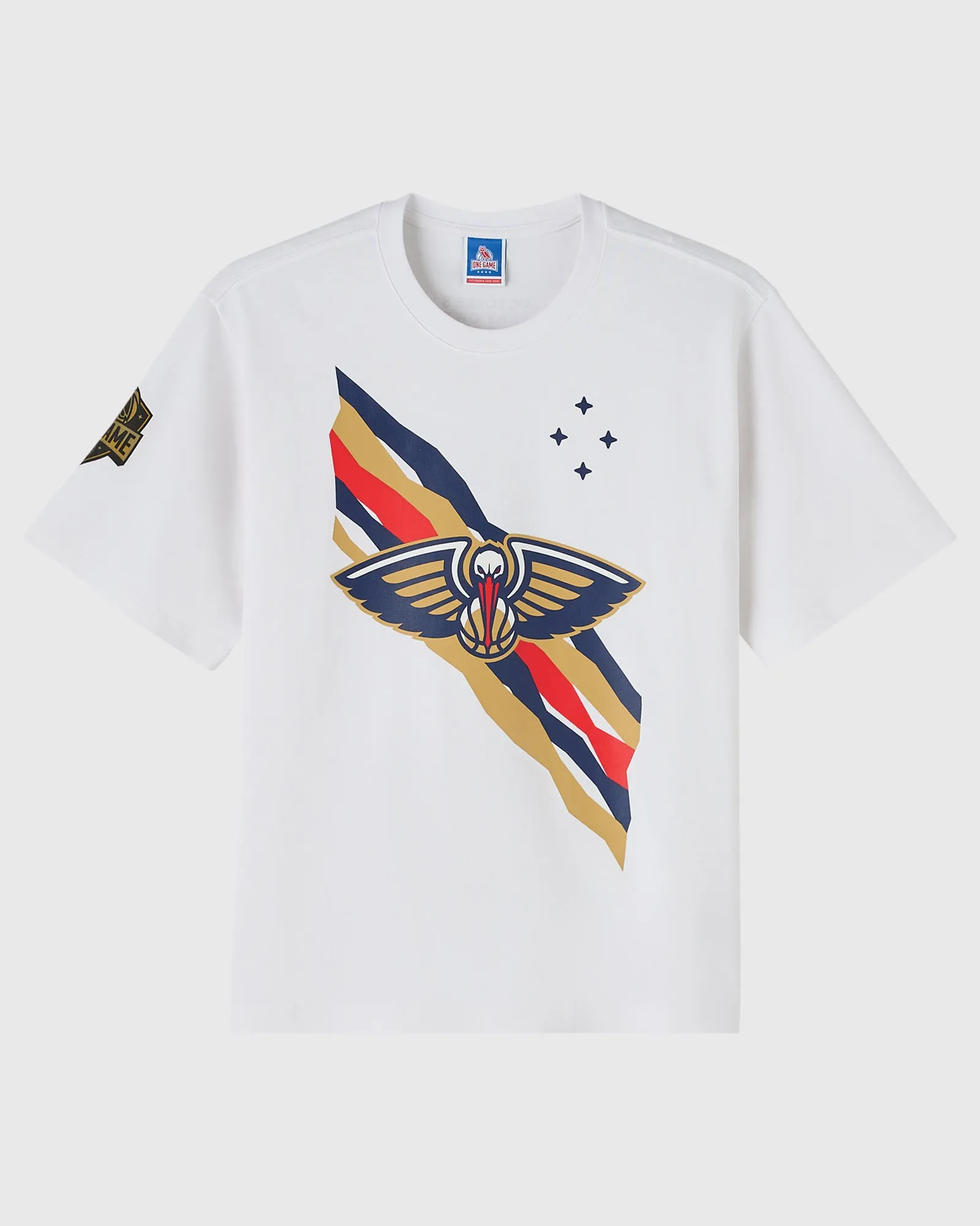 NBA New Orleans Pelicans Tee - White sold by OVO