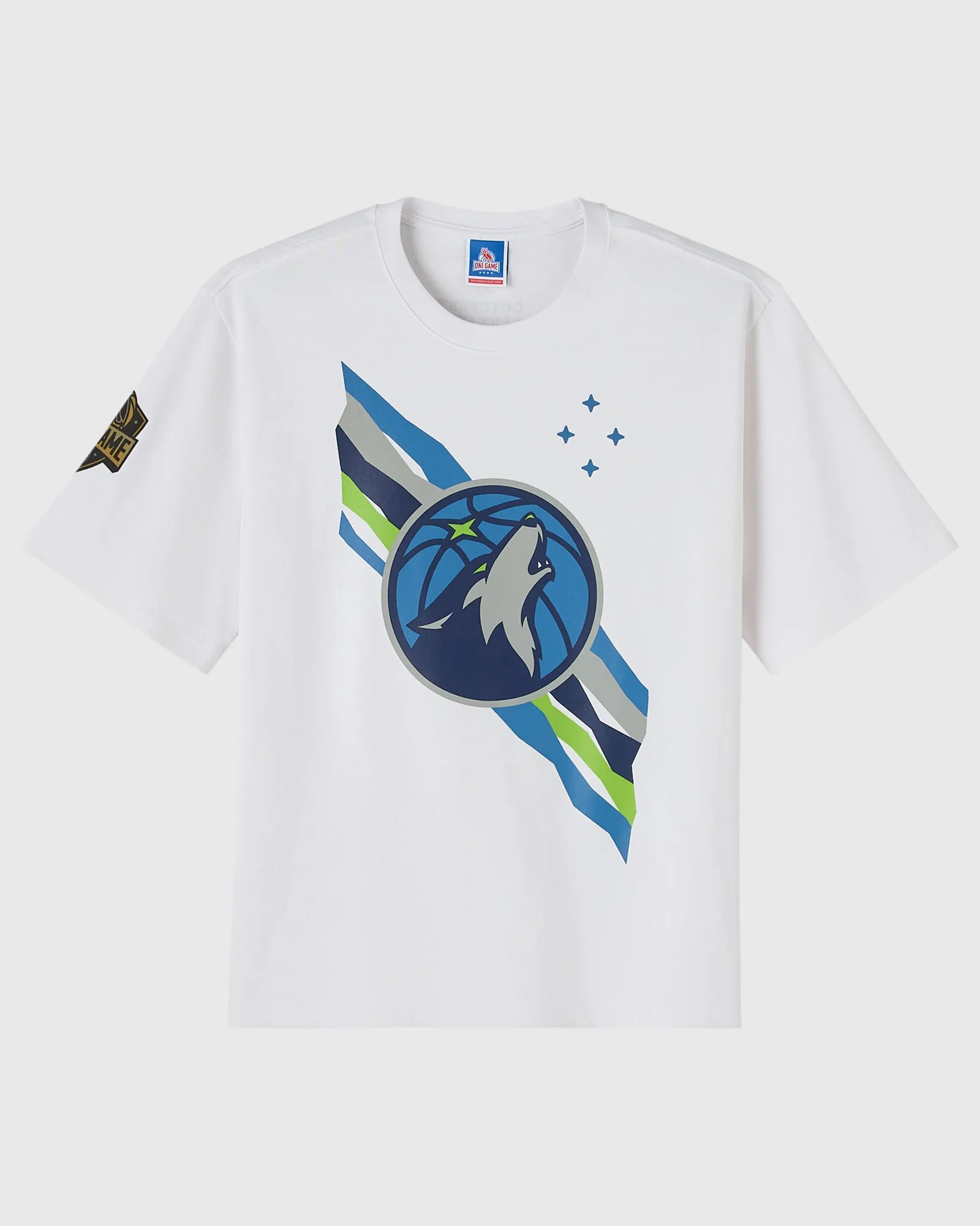 NBA Minnesota Timberwolves Tee - White sold by OVO