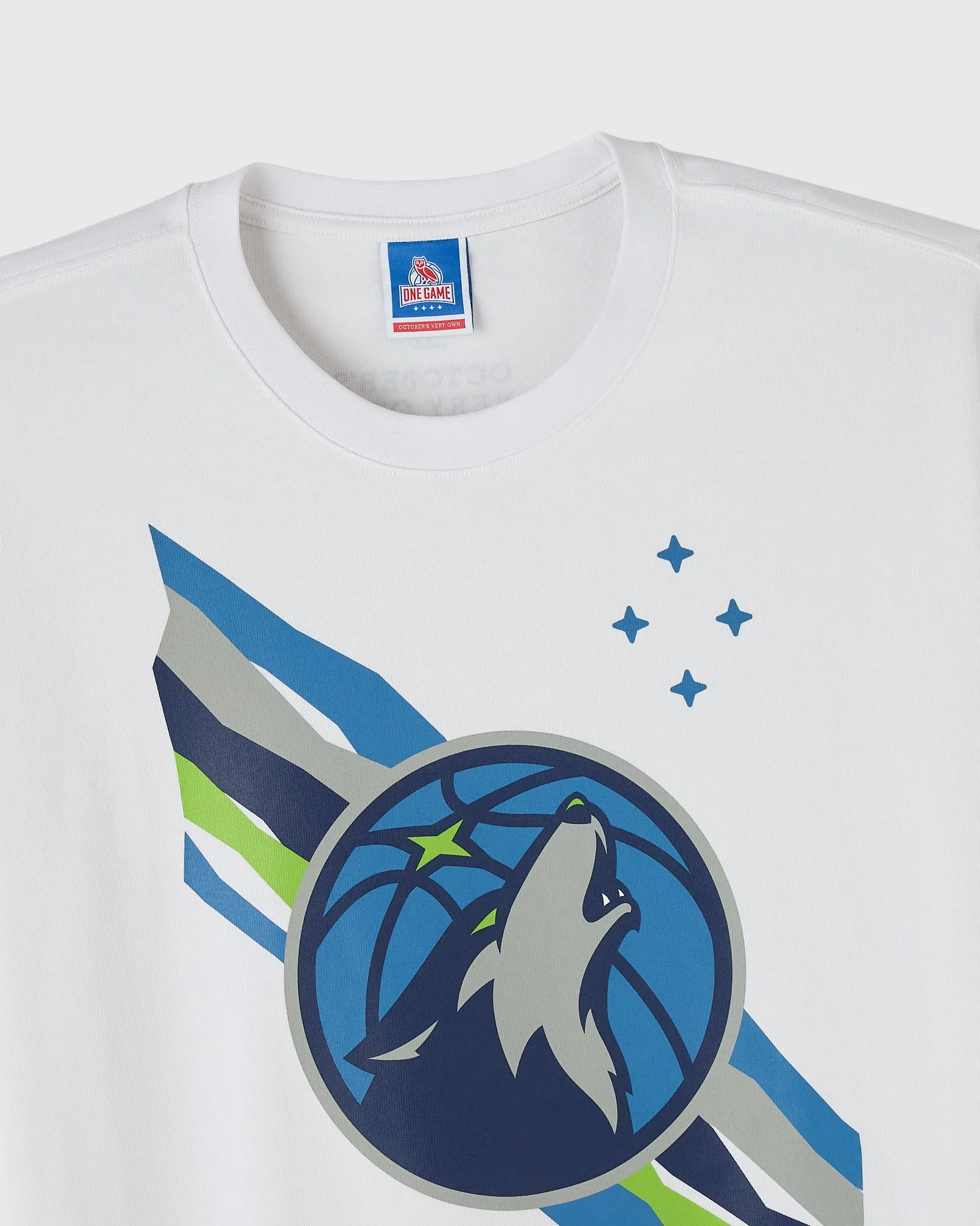 NBA Minnesota Timberwolves Tee - White sold by OVO product image thumbnail 3