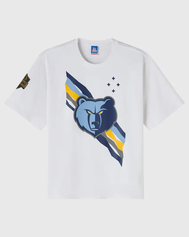 NBA Memphis Grizzlies Tee - White sold by OVO