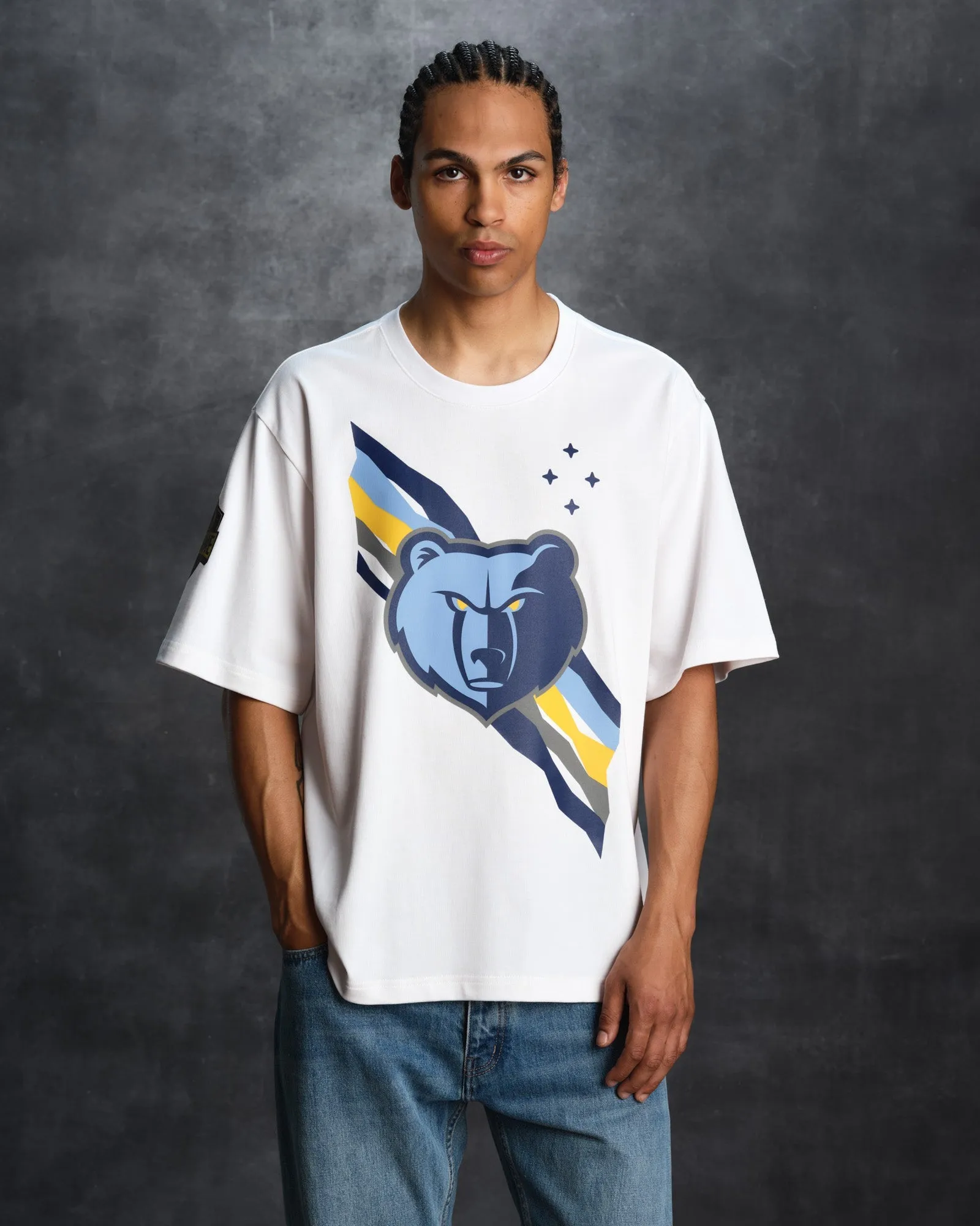 NBA Memphis Grizzlies Tee - White sold by OVO product image thumbnail 2