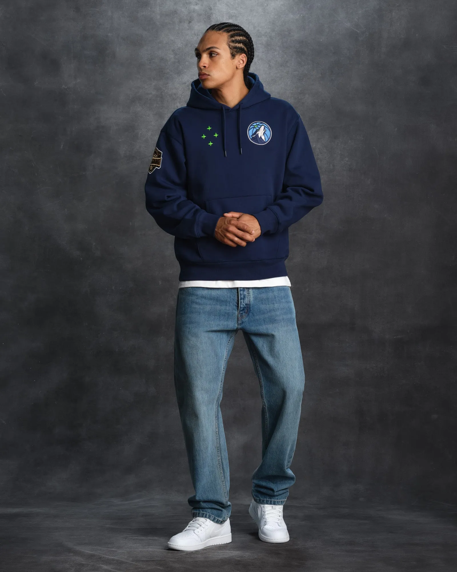 NBA Minnesota Timberwolves Hoodie - Navy sold by OVO product image thumbnail 4