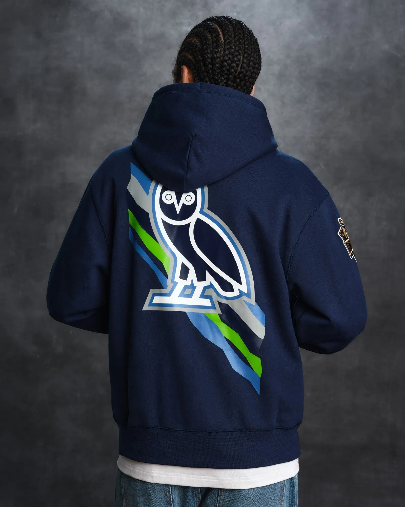 NBA Minnesota Timberwolves Hoodie - Navy sold by OVO product image thumbnail 2