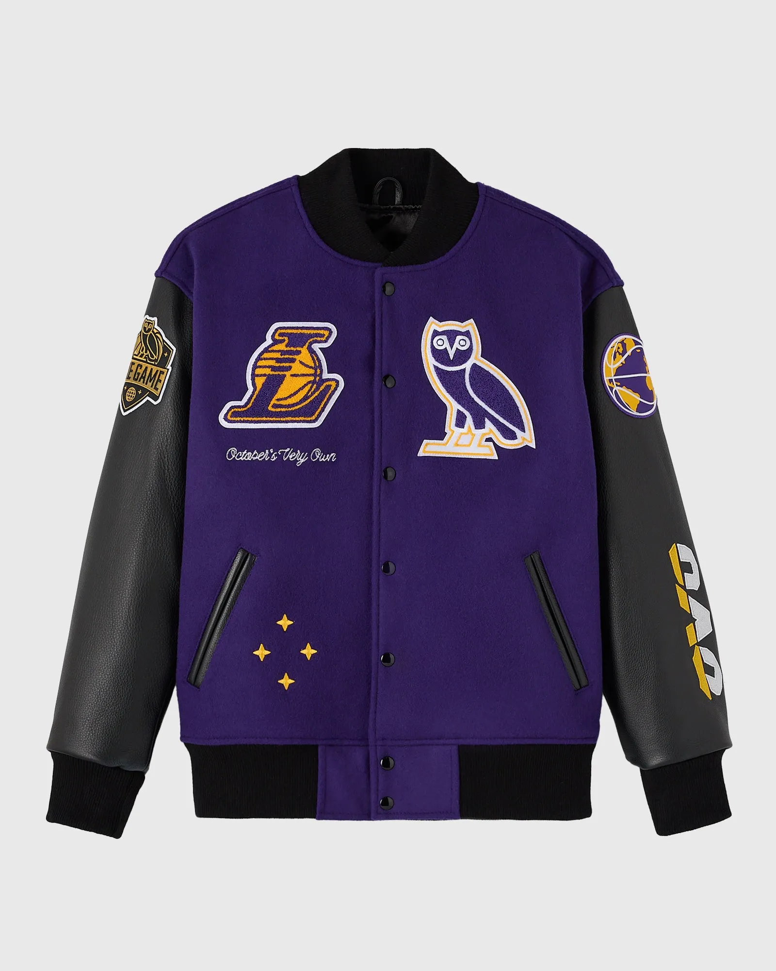 NBA Los Angeles Lakers Varsity Jacket - Purple sold by OVO