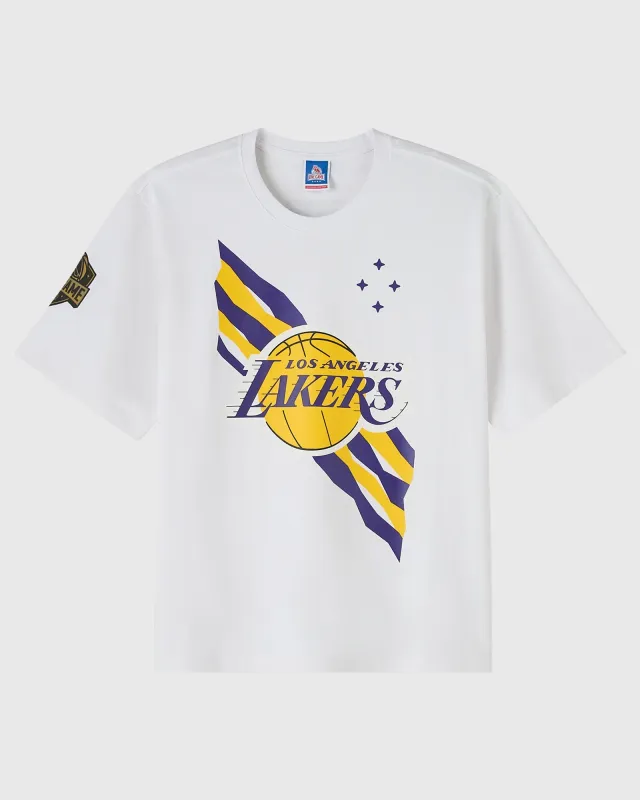 NBA Los Angeles Lakers Tee - White sold by OVO