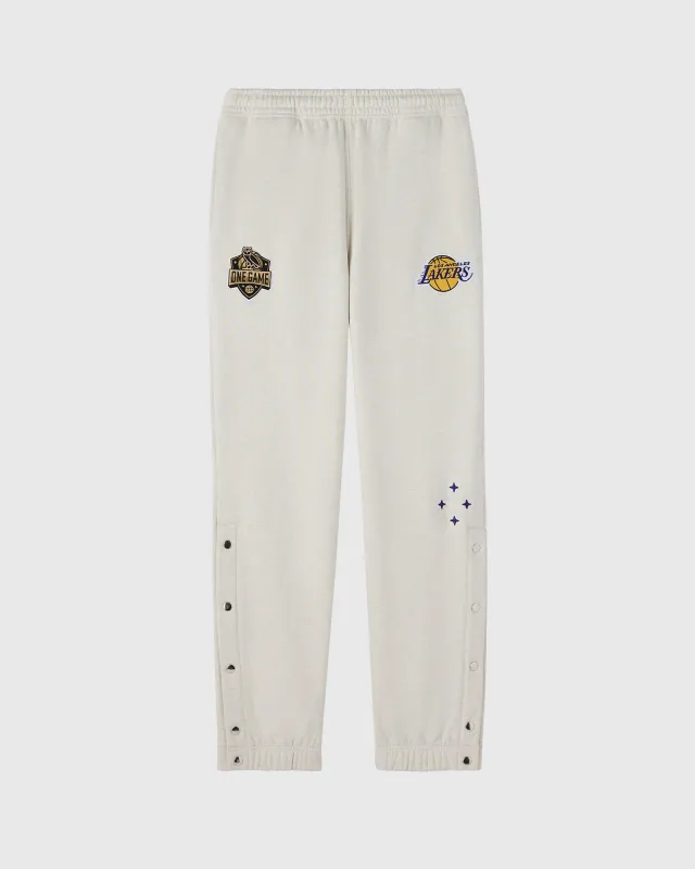 NBA Los Angeles Lakers Sweatpant - Pearl Grey sold by OVO