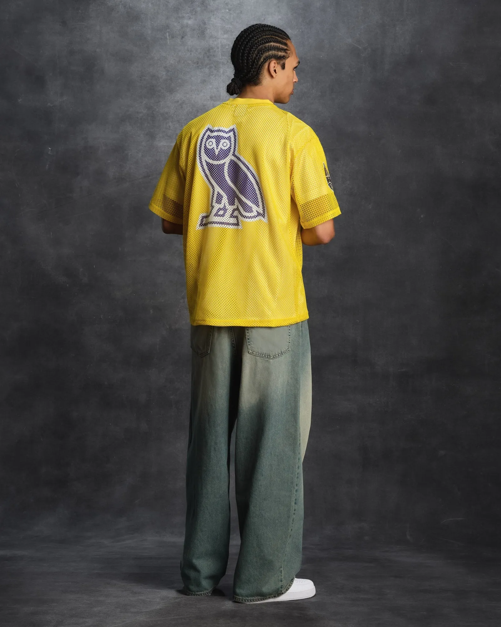 NBA Los Angeles Lakers Mesh Jersey - Gold sold by OVO product image thumbnail 5