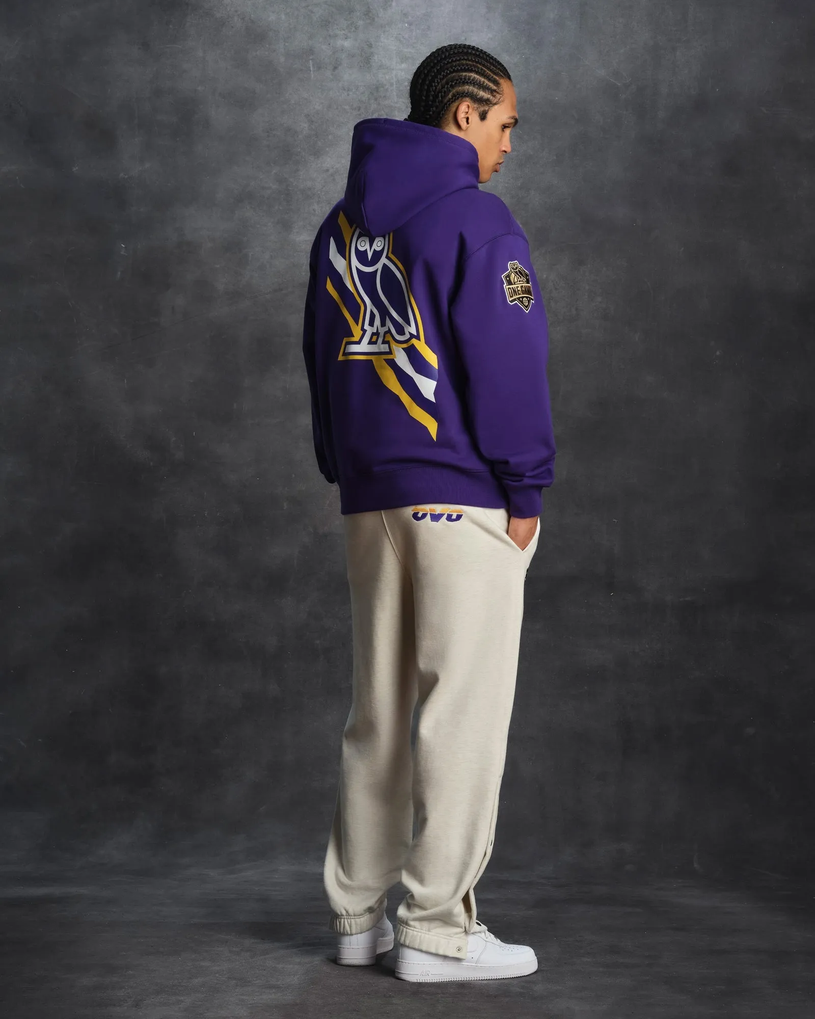 NBA Los Angeles Lakers Hoodie - Purple sold by OVO product image thumbnail 3