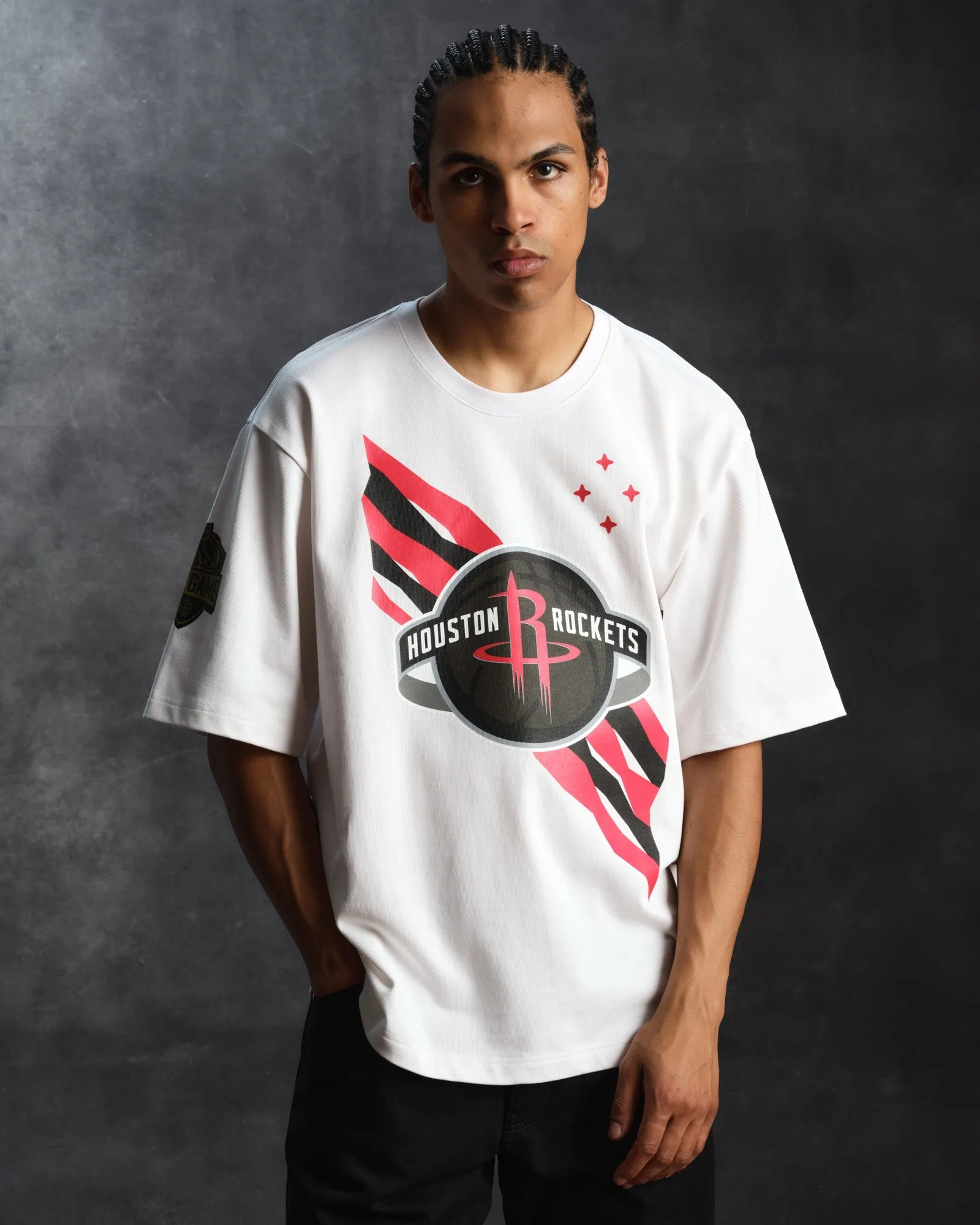 NBA Houston Rockets Tee - White sold by OVO product image thumbnail 2